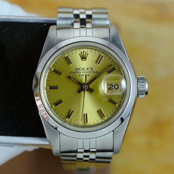 Rolex Datejust Champagne Dial With Certificate - Picture 1 of 7